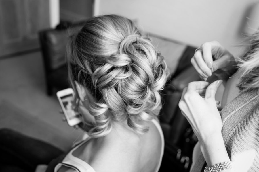 Wedding hair and makeup - Emily
