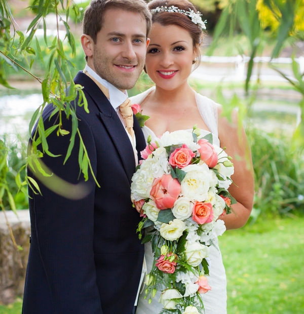 Claire Nicole hair and makeup and La Belle wedding flowers