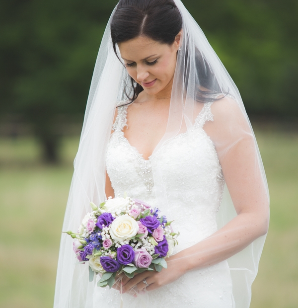 Claire Nicole hair and makeup and La Belle wedding flowers