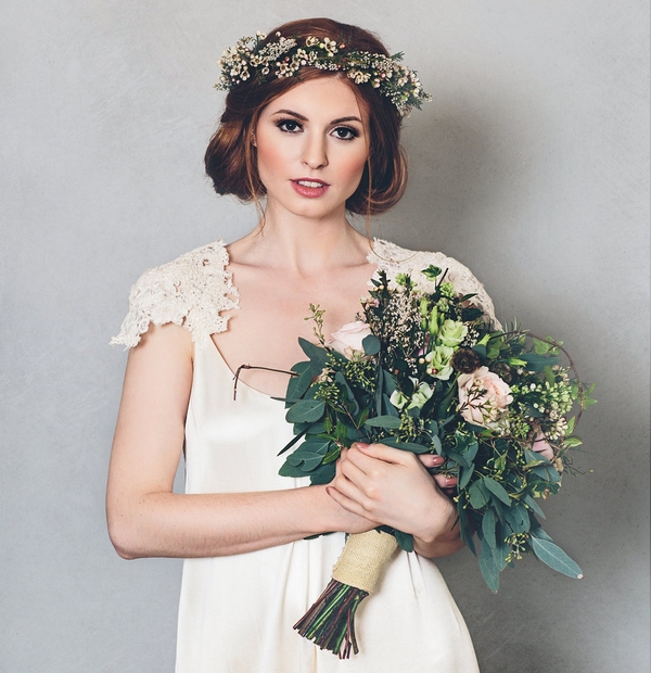 Claire Nicole hair and makeup and La Belle wedding flowers