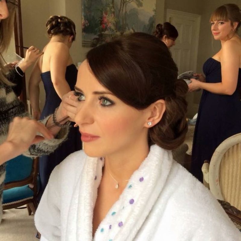 Wedding hair and makeup - Lucie